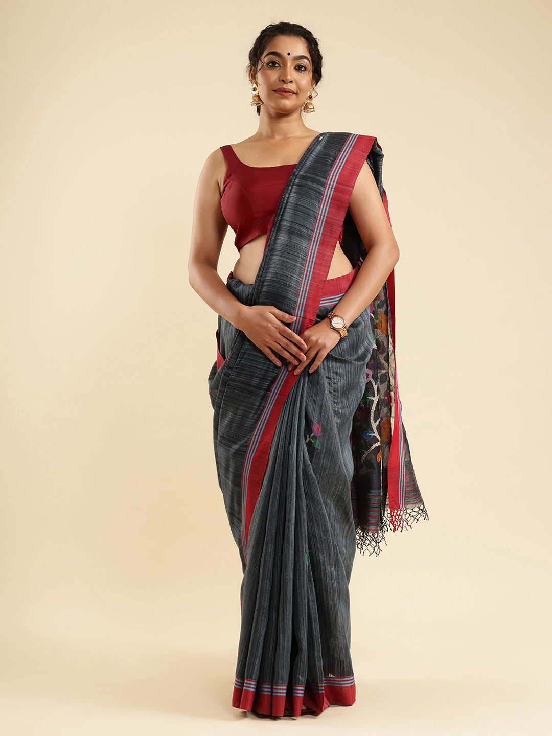 Arohi Bengal Cotton Saree