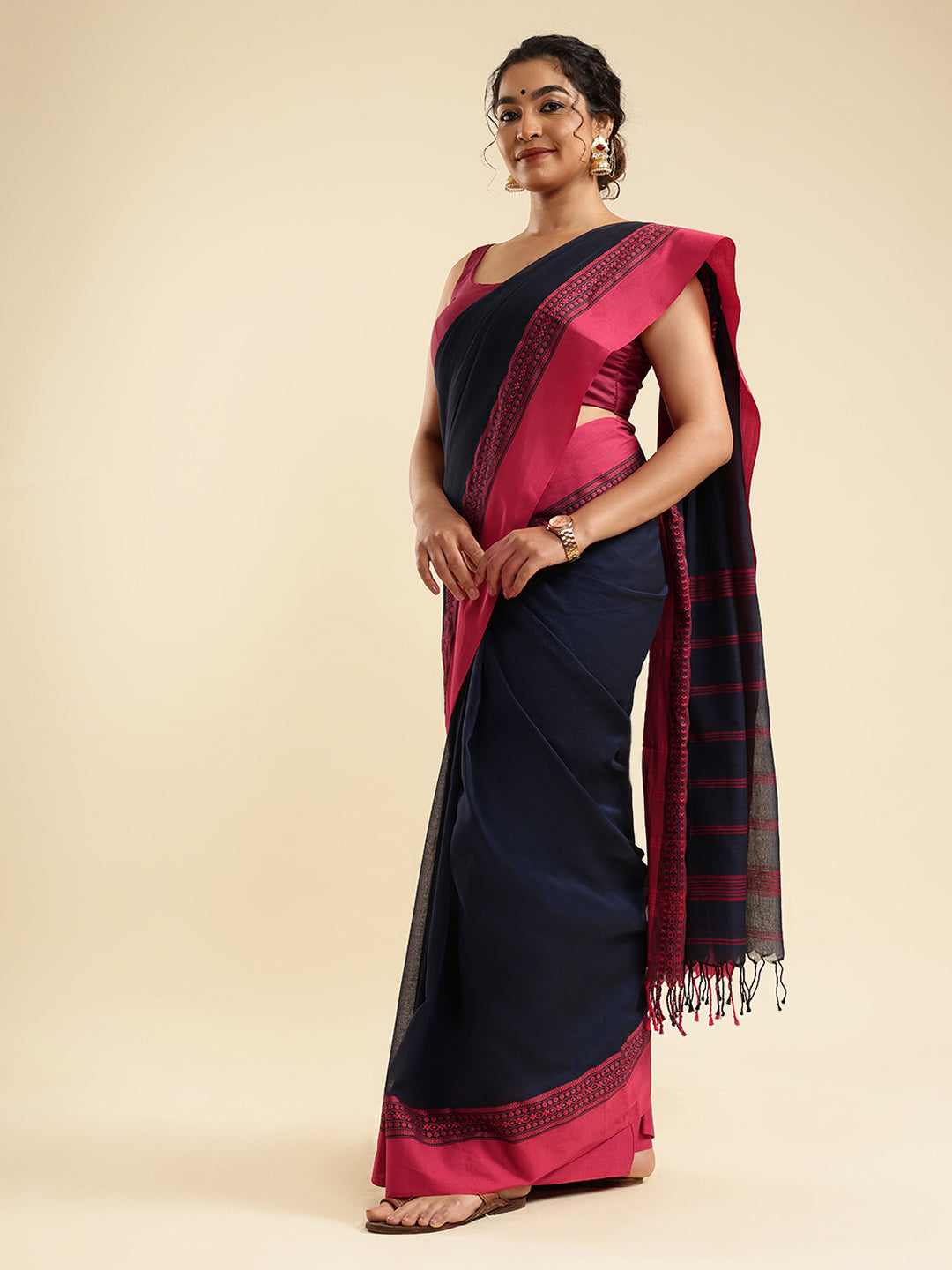 Mrinalini Bengal Cotton Saree